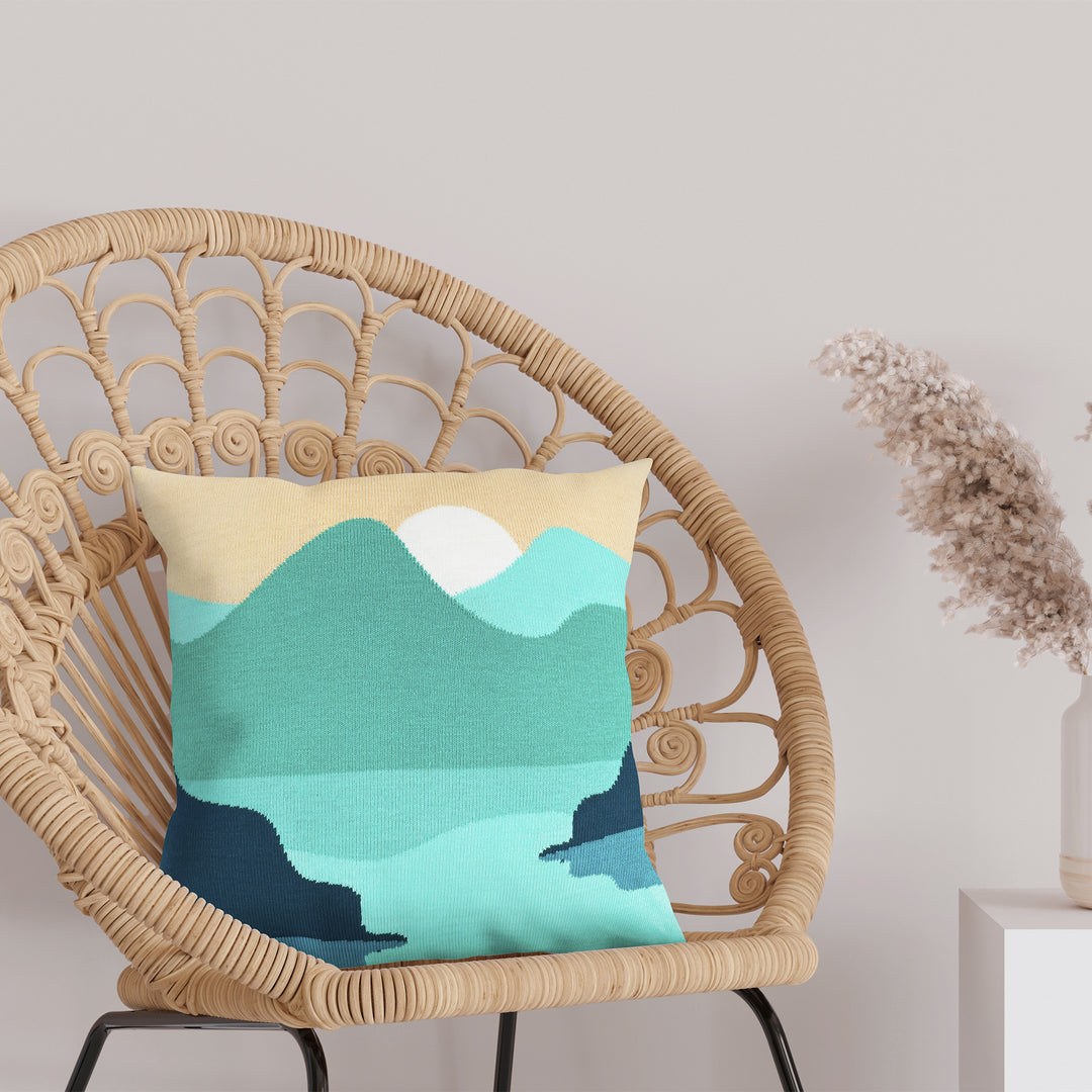 Misty Cove Pillow Cover