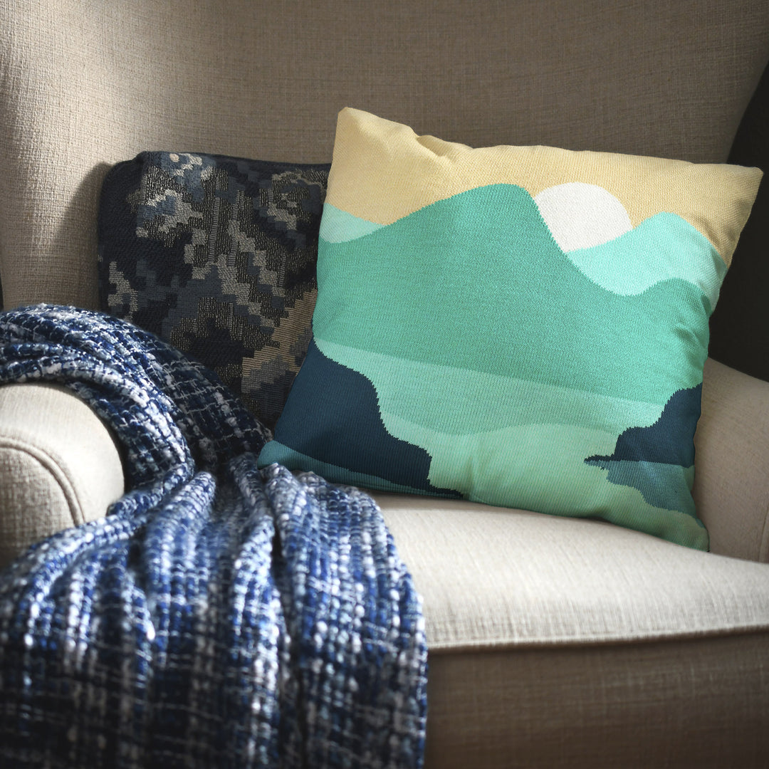 Misty Cove Pillow Cover