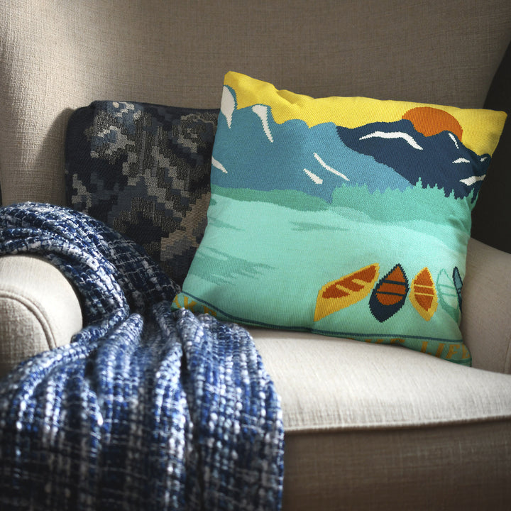 Dawn's Ripples Pillow Cover