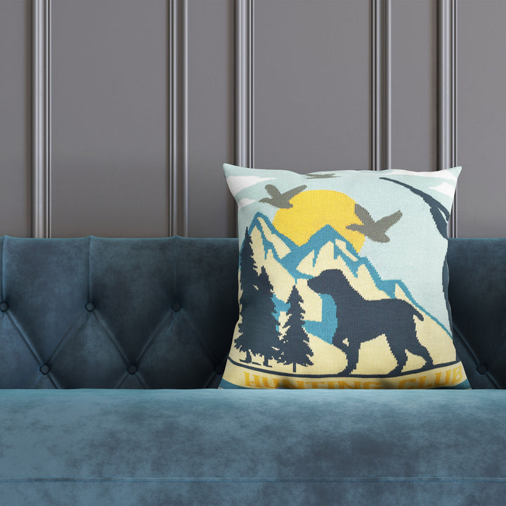 Sunset Sentinel Pillow Cover