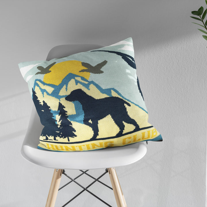 Sunset Sentinel Pillow Cover