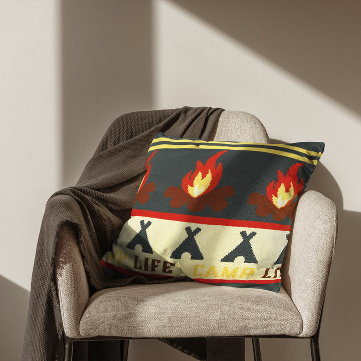 Fireside Nights Pillow Cover