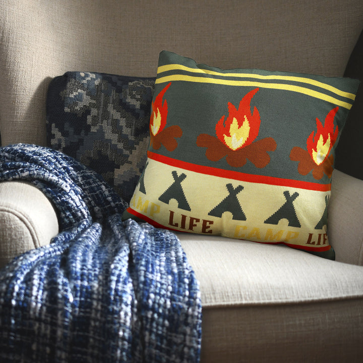 Fireside Nights Pillow Cover