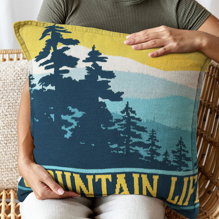 Whispers of the Pine Ridge Pillow Cover