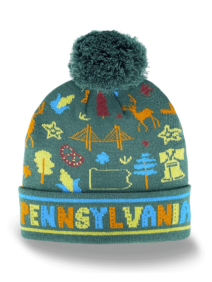 PENNSYLVANIA STATE ICON BEANIE