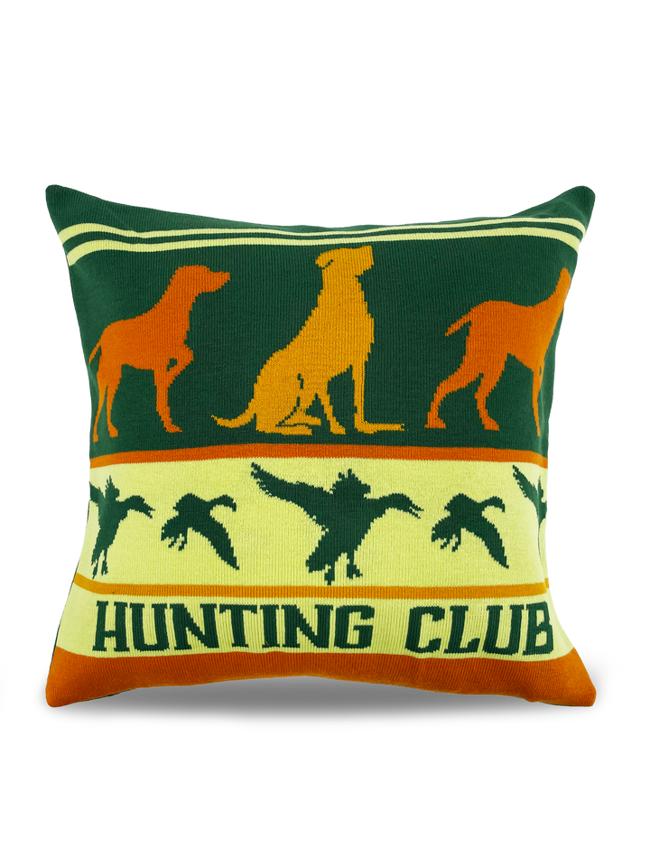 Pinewood Pursuit Hunting Club Pillow Cover