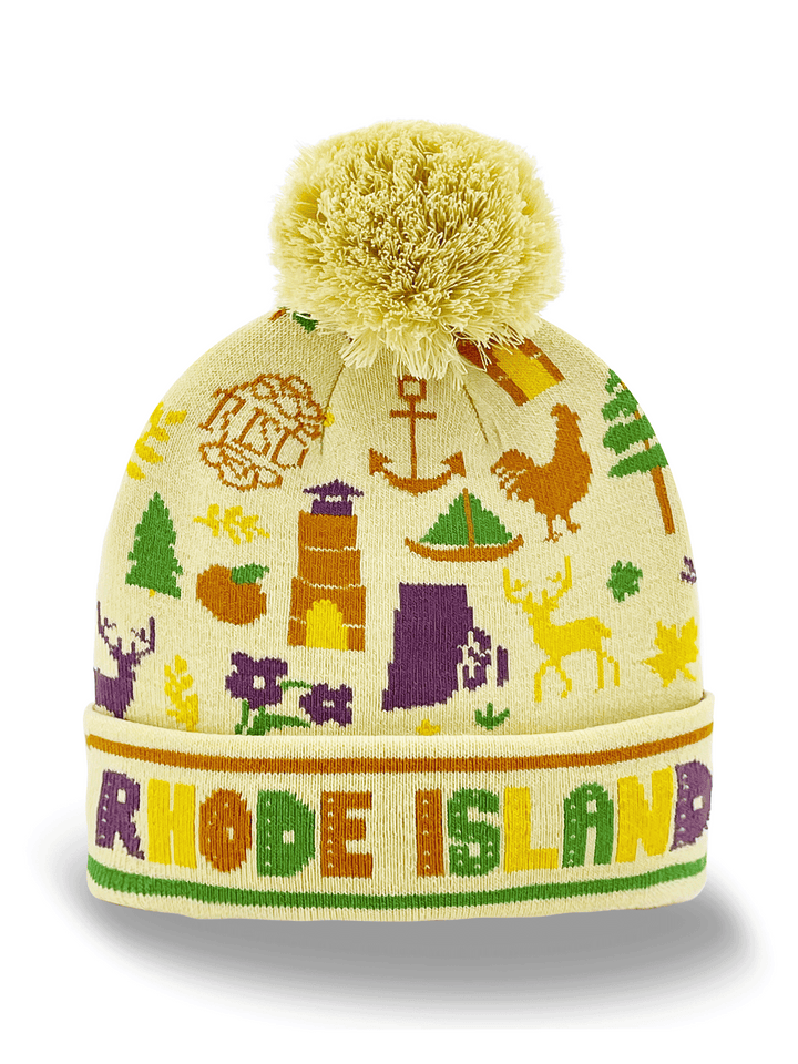 RHODE ISLAND STATE ICON BEANIE