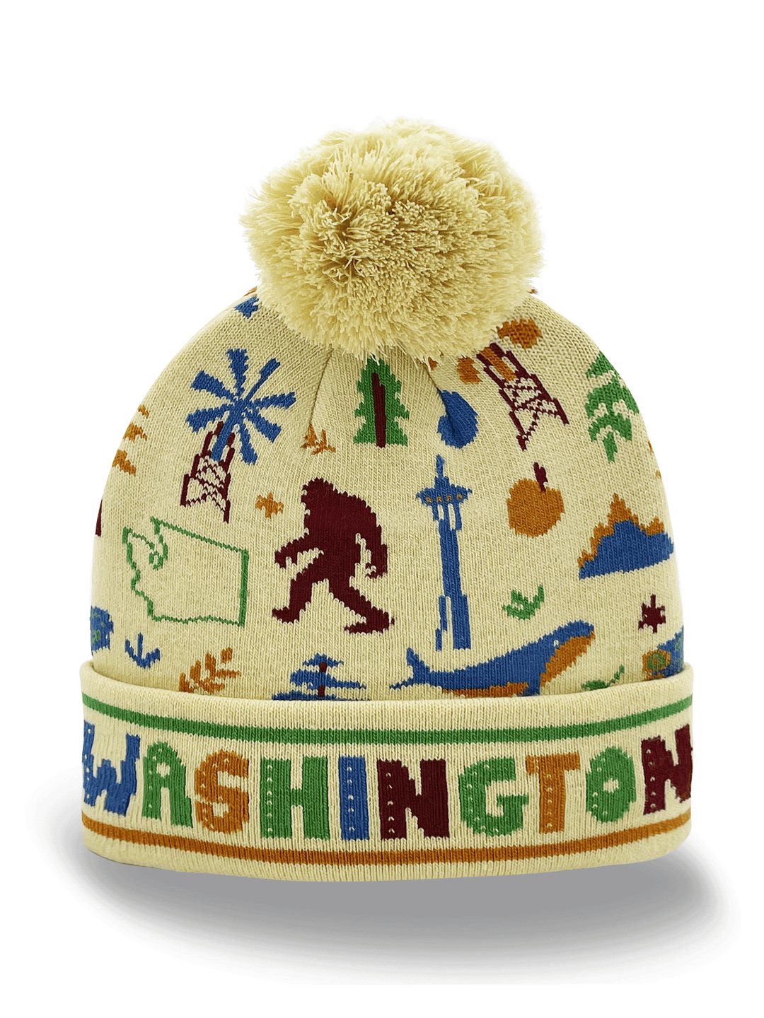 WASHINGTON STATE ICON BEANIE