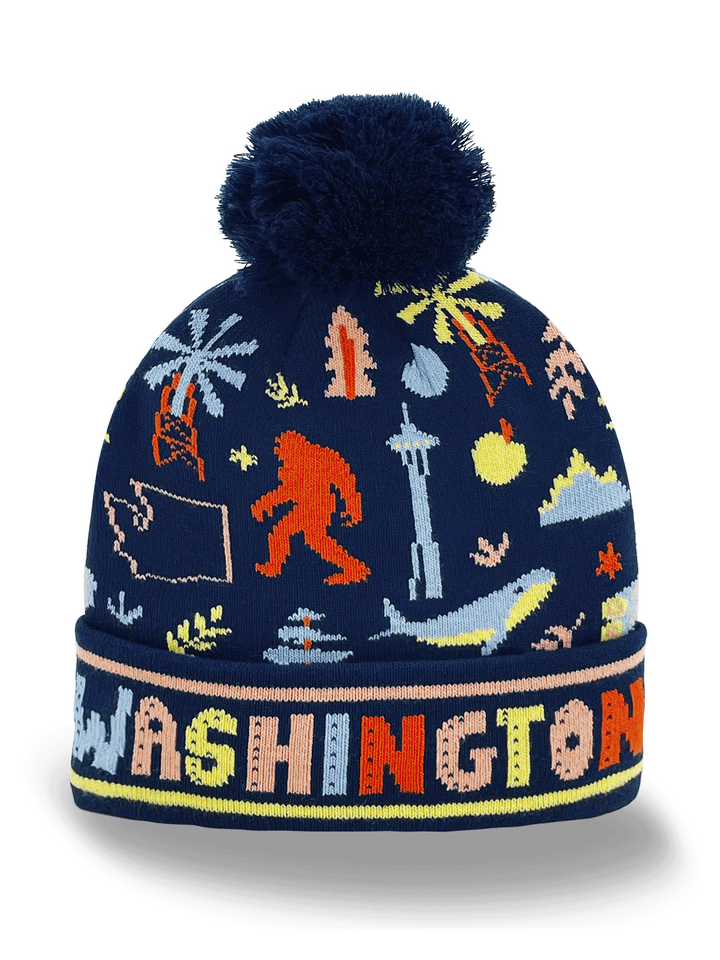 WASHINGTON STATE ICON BEANIE