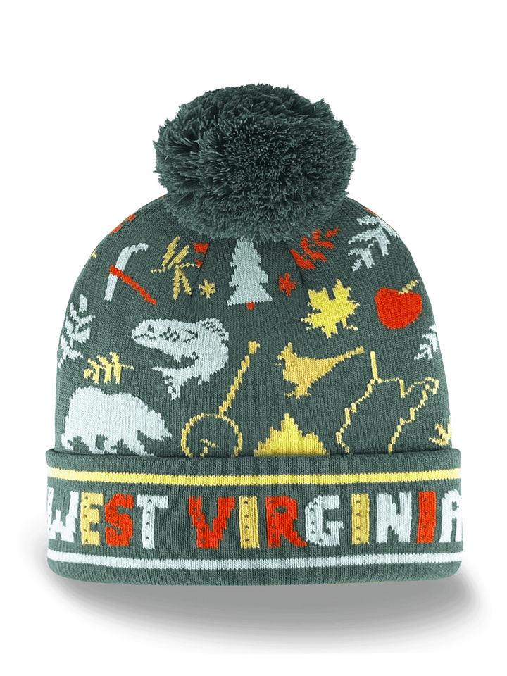 WEST VIRGINIA STATE ICON BEANIE